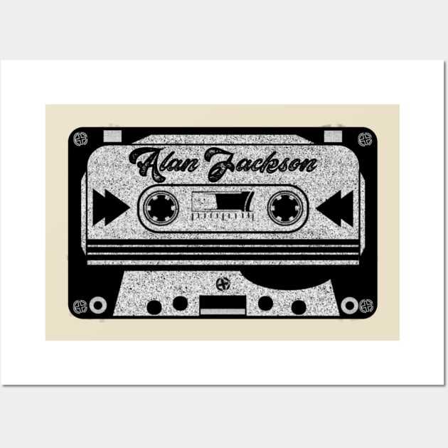 alan jackosn cassette Wall Art by LDR PROJECT